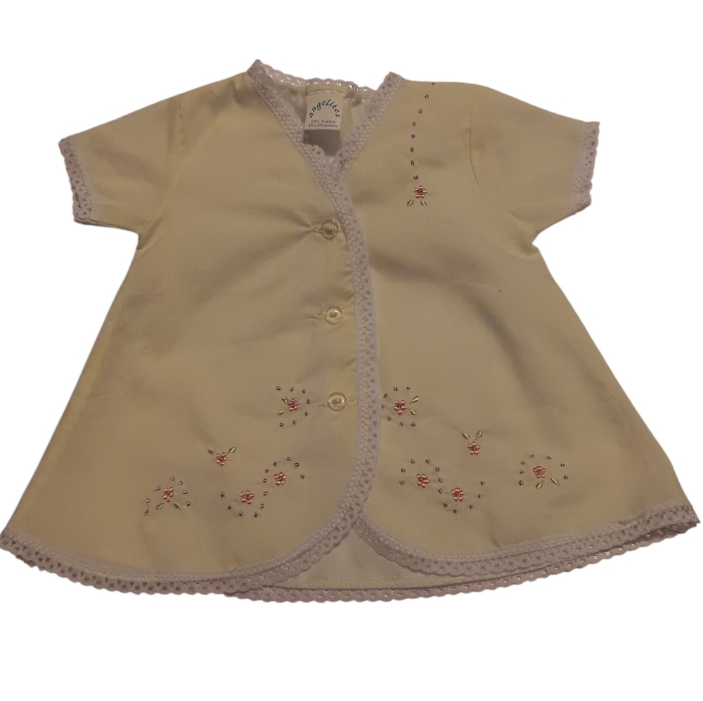 Charming Yellow Kids Casual Dress